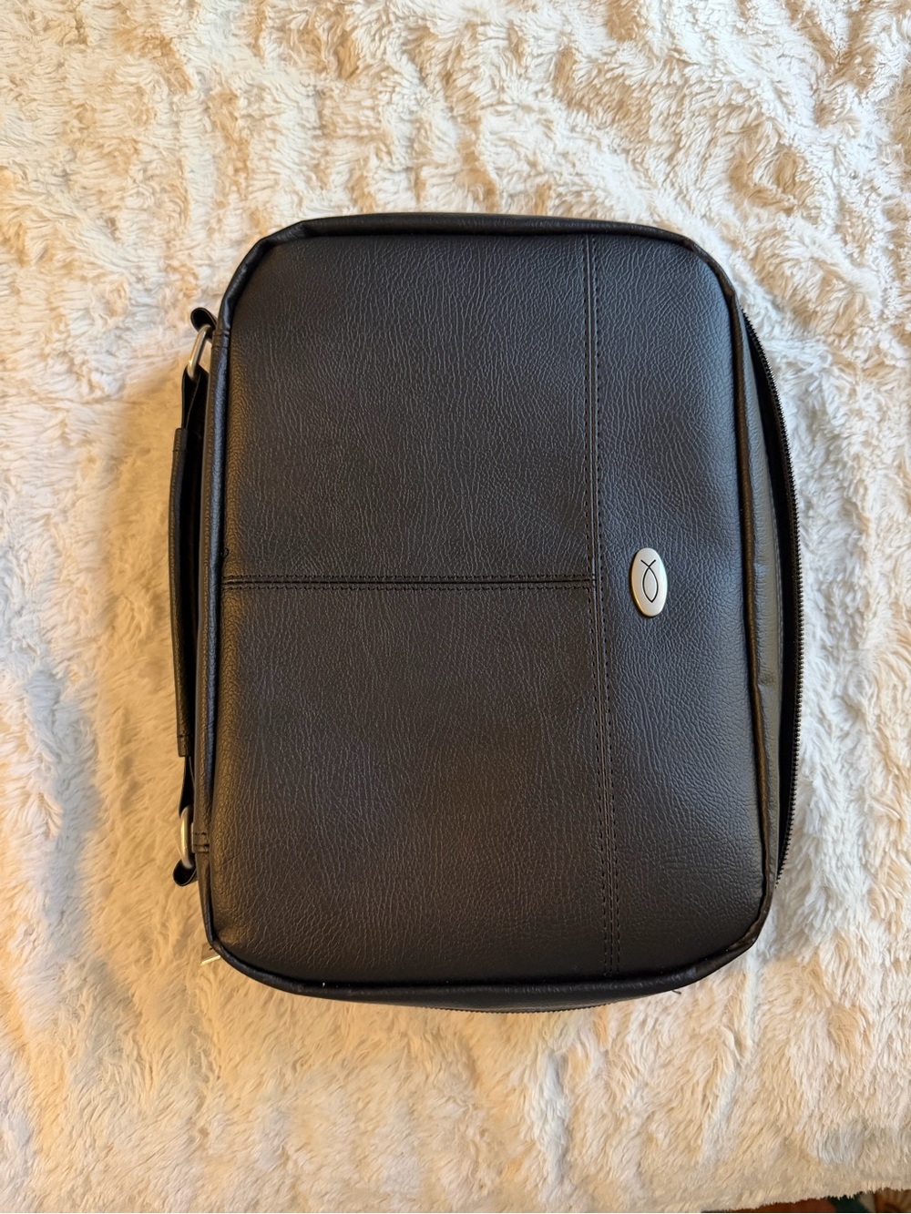Black Bible Tote